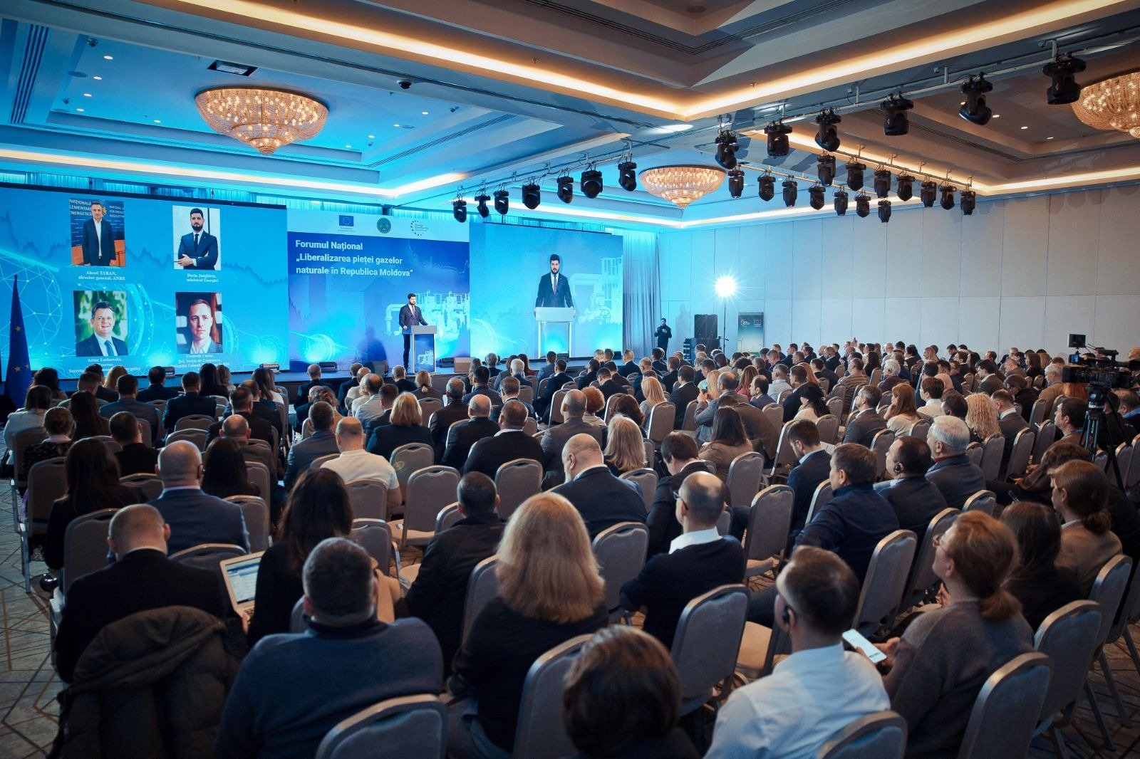 Moderne Verdichterstation der Moldawien Gasmarktöffnung 2026