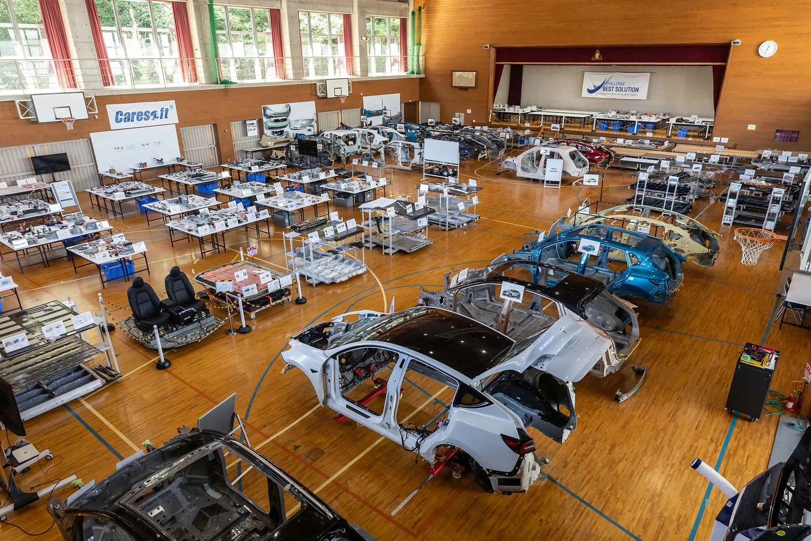 Toyota Hybridproduktion als Teil des weltweiten Produktionsnetzwerks