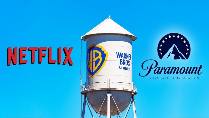 Visualisierung der Warner Bros Discovery Übernahme durch Paramount