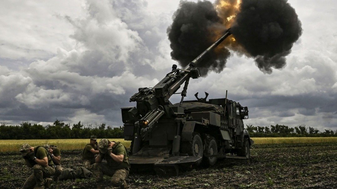 Hafenanlagen in Odesa während des Rufs nach Druck auf Russland