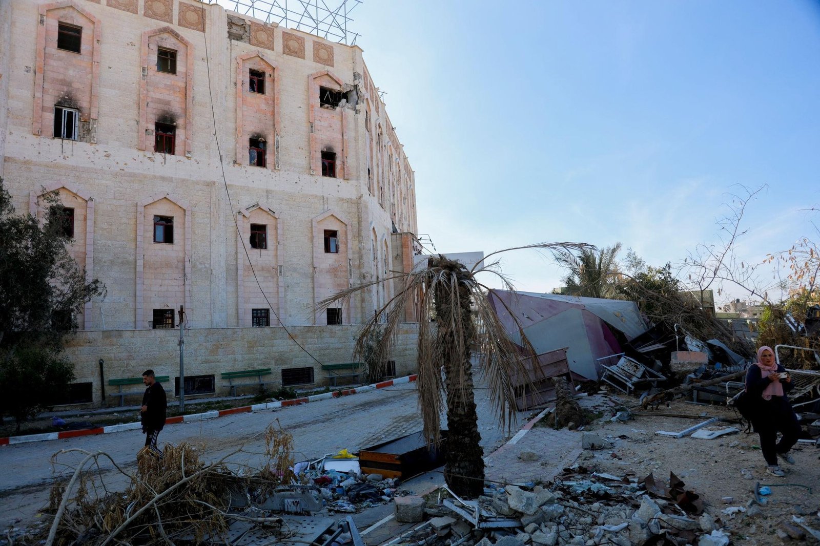 israelische Angriffe Gaza verursachen schwere Schäden an ziviler Infrastruktur