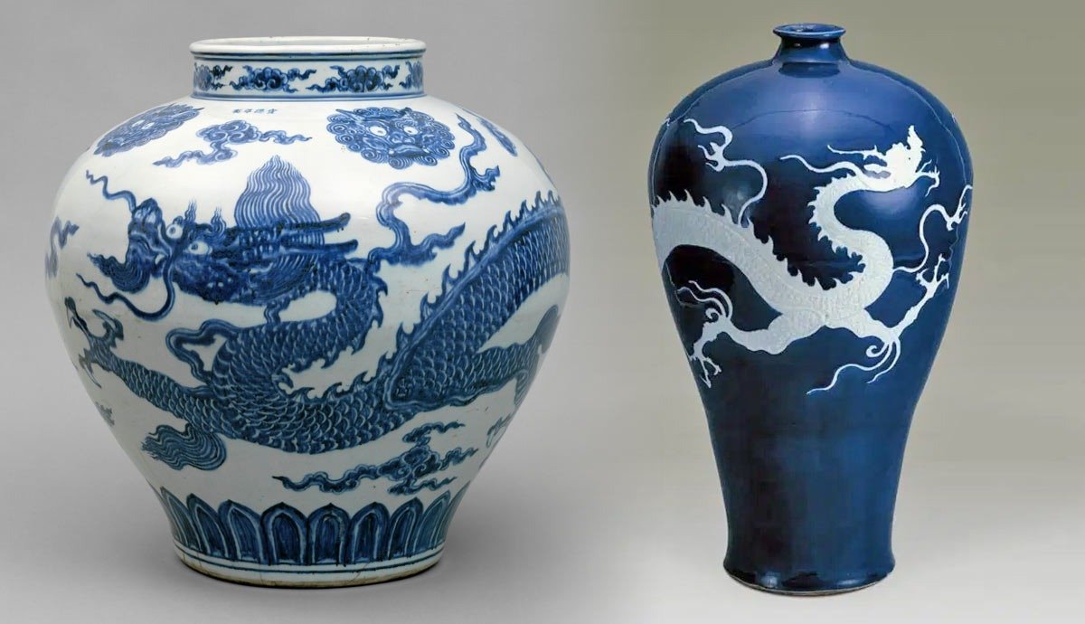 Stapel aus Porzellan unterliegen den neuen EU Zölle chinesische Keramik zur Marktregulierung.