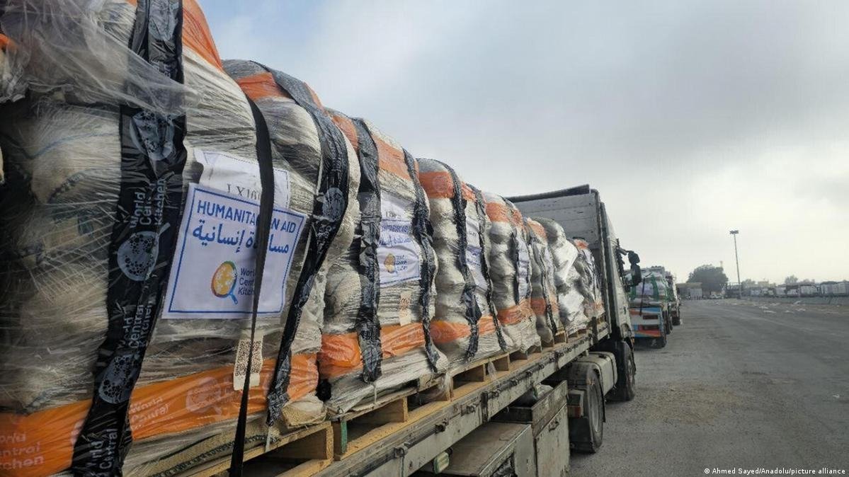 Logistik der Deutschland Hilfe für den Nahost 2026