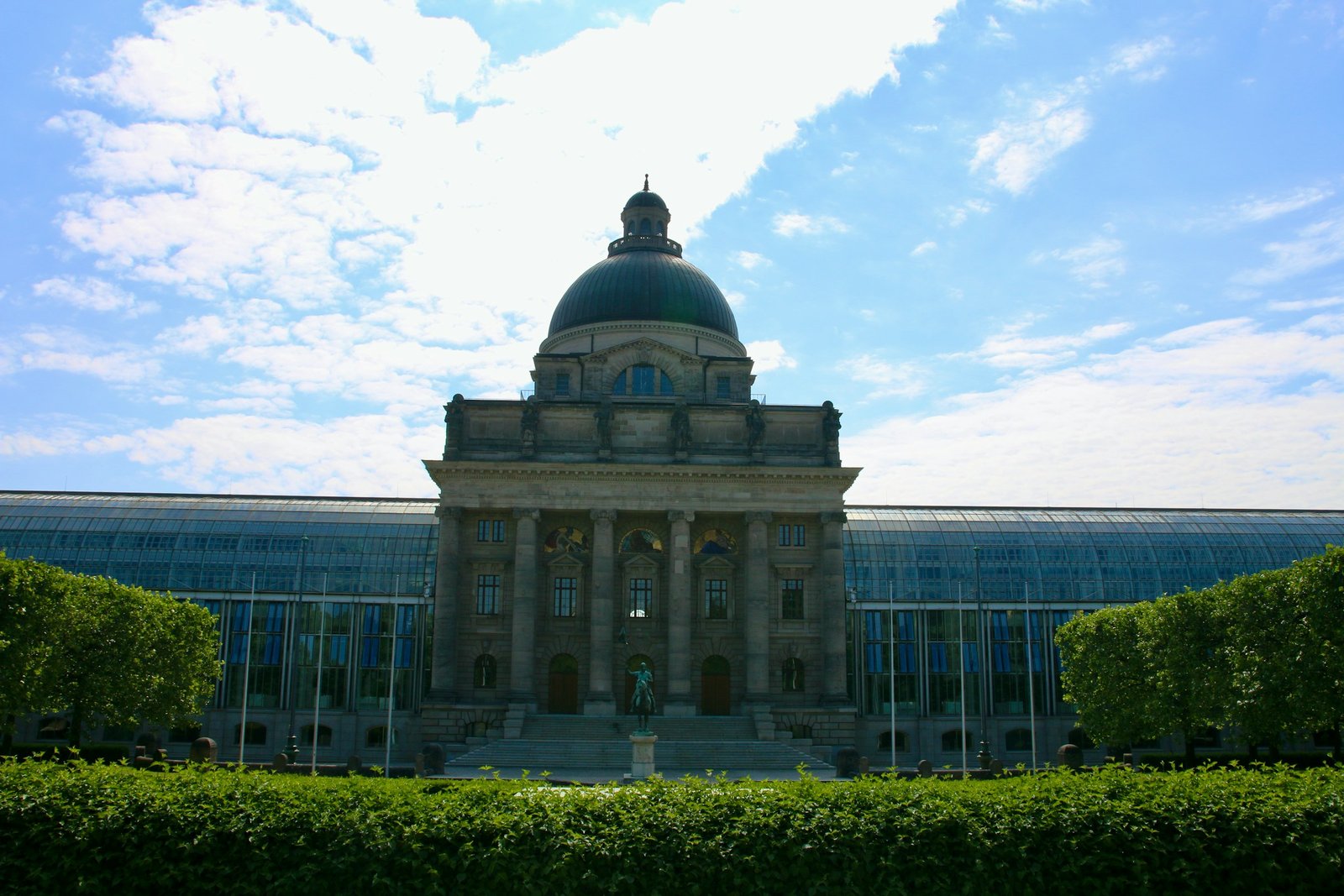 Das Gerichtsgebäude für den Prozess gegen die Aktivisten