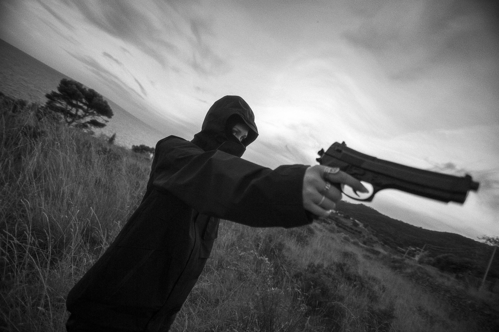 Polizeisperre nach der Schießerei an einer Schule in der Türkei