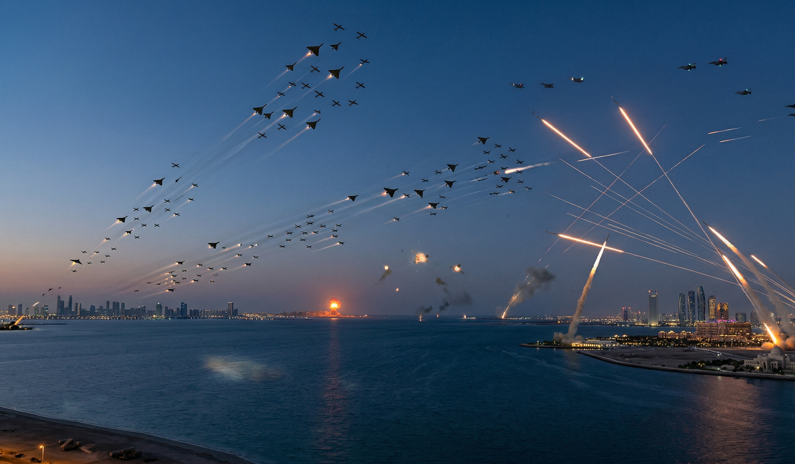 Wasser- und Kraftwerke massiv beschädigt
