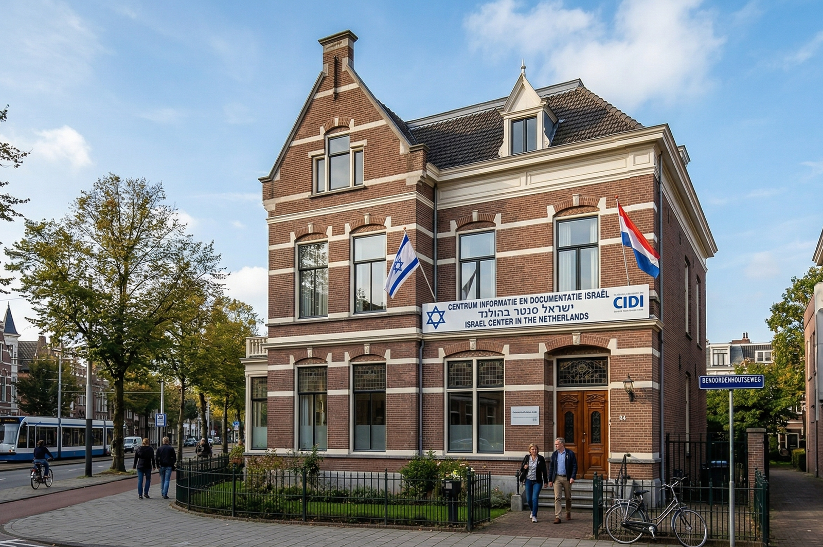 Explosion im Israel-Zentrum in Nijkerk