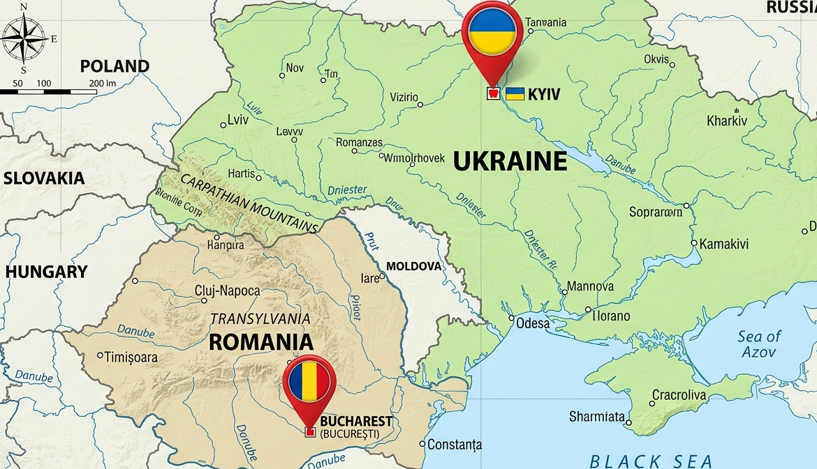 Bukarest Drohnenproduktion Testgelände