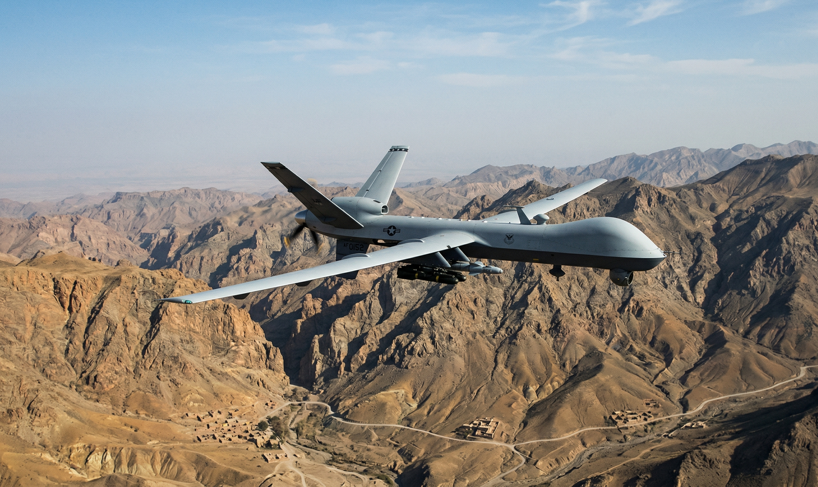 MQ-9 Drohne zerstört über Isfahan