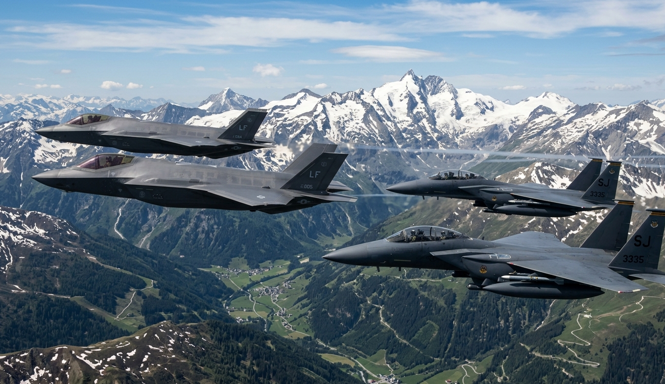 US-Truppen in Deutschland auf Ramstein Air Base