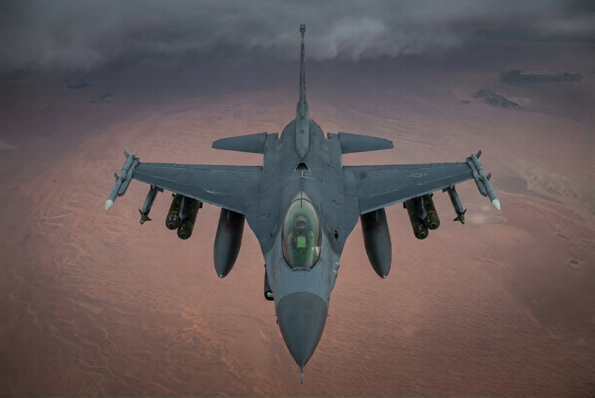 f 16 angegriffen durch Iran Luftabwehrsystem