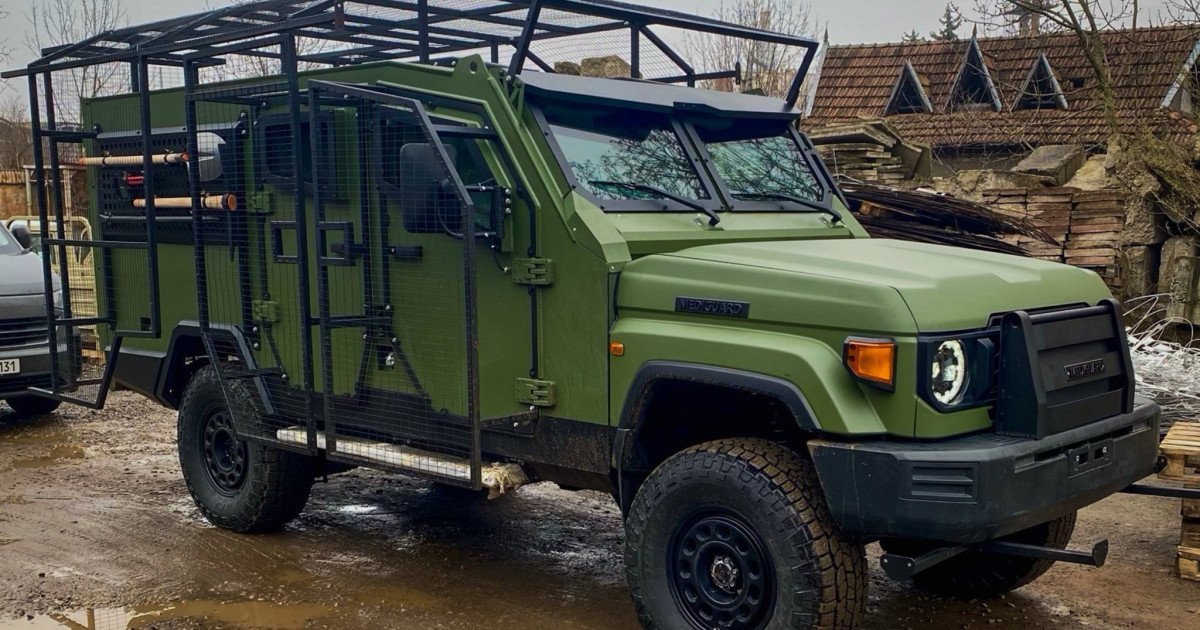 Neuer Mediguard Krankenwagen für die Ukraine