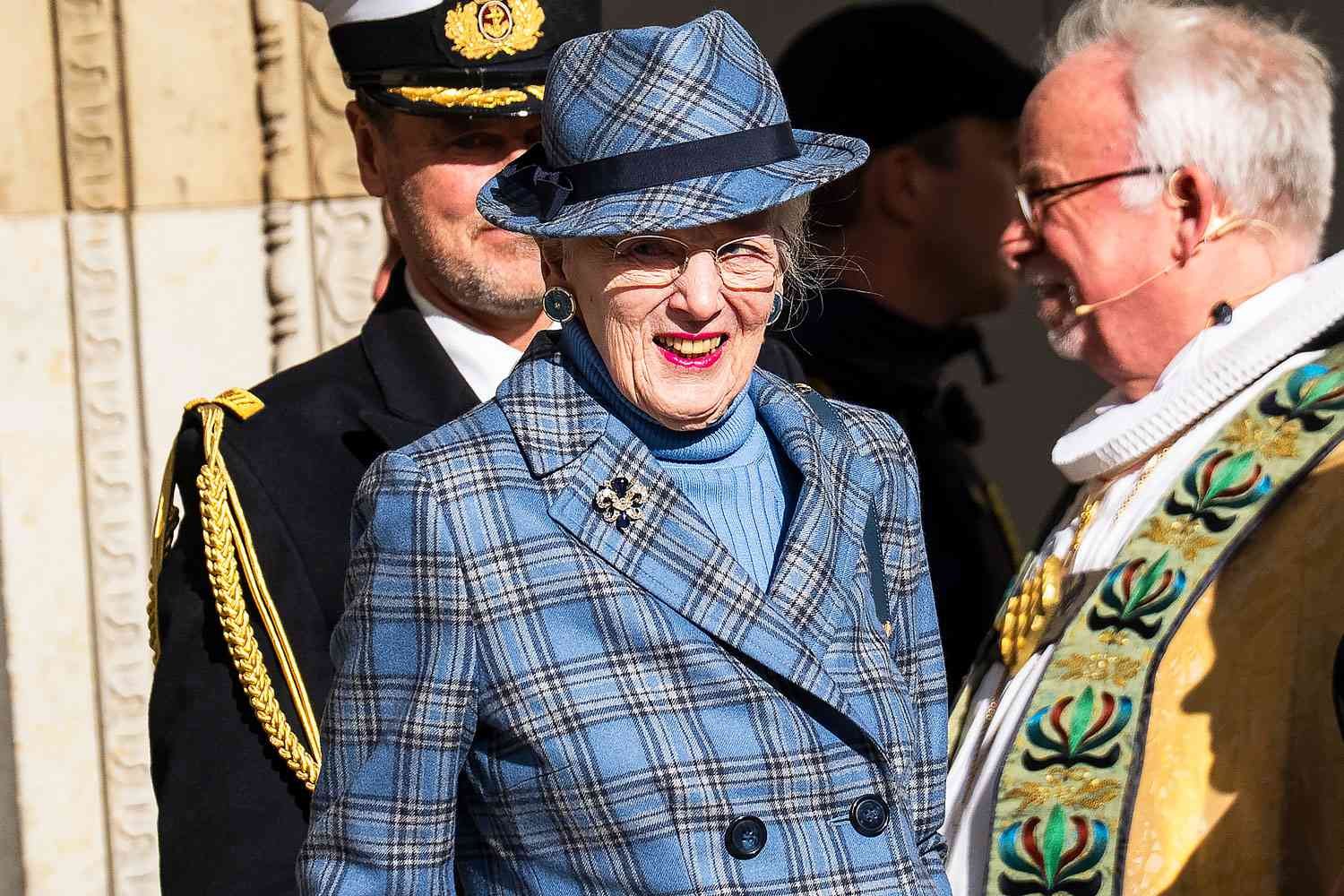 Porträt von Dänemarks Königin Margrethe