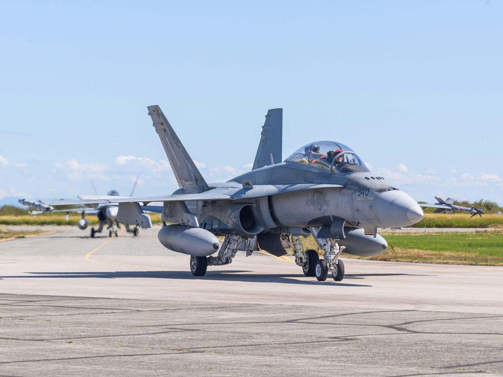 US-Militärflugzeuge auf dem Flughafen in Bulgarien