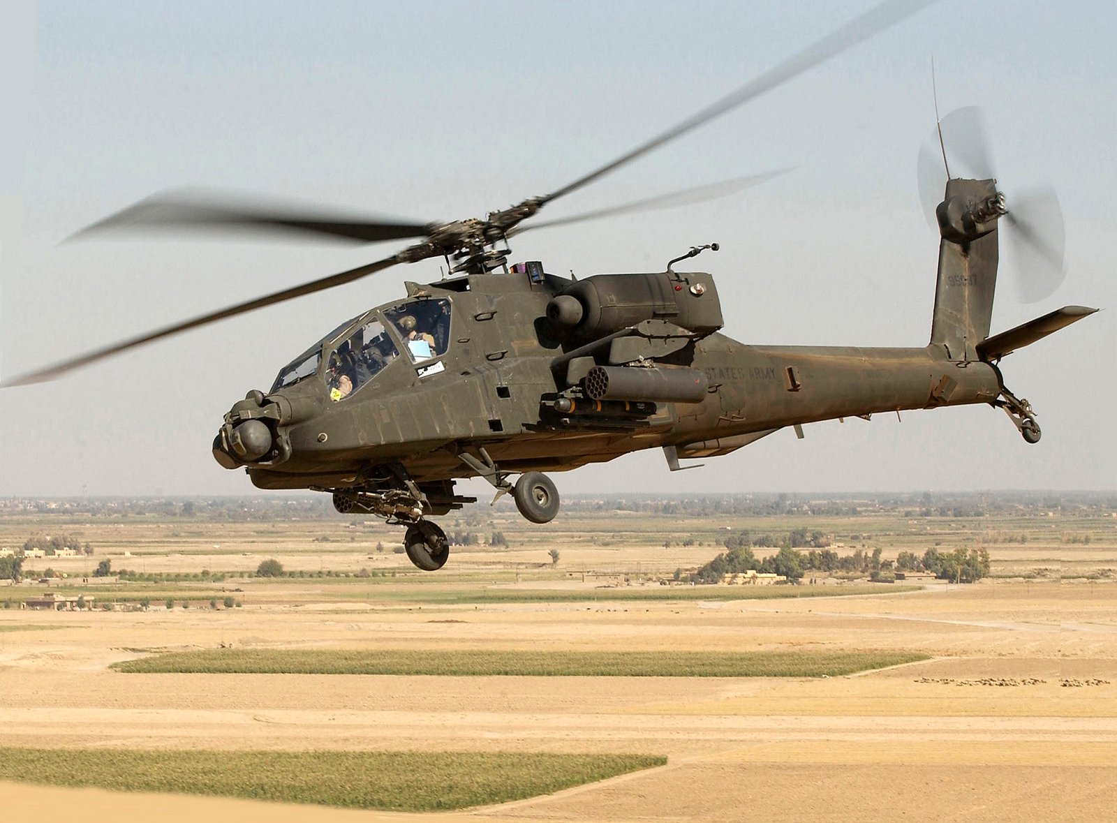 Lage bei Apache-Hubschrauber im Iran