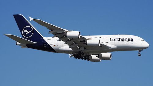 Airbus A380 und die Lufthansa