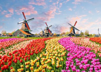 Holland zum ersten Mal