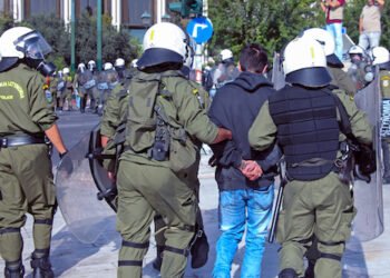 Demonstrationen in Athen