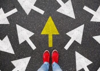 Lebenswege unterschiedliche Richtungen