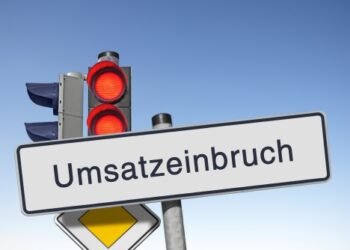 Umsatzeinbruch im Einzelhandel
