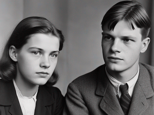 Verhaftung der Geschwister Scholl