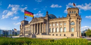 Reichstagsgebäude Eröffnungssitzung Bundestag