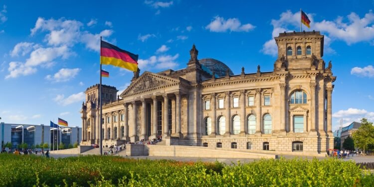 Reichstagsgebäude Eröffnungssitzung Bundestag