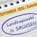 Landtagswahl Sachsen 2024