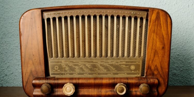 Zeitalters des Radios