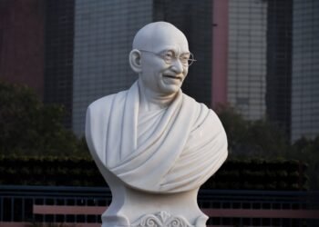 Mahatma Gandhi 1948 ermordet