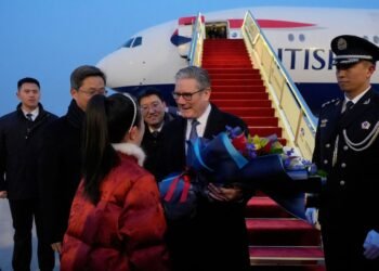 Keir Starmer besucht China während seines offiziellen Besuchs in Peking