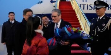 Keir Starmer besucht China während seines offiziellen Besuchs in Peking