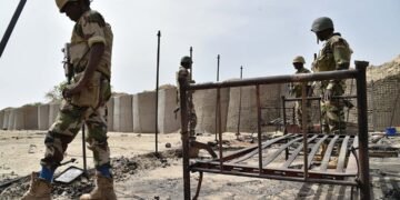 Drohnenangriff Nigeria Armee trifft militärischen Stützpunkt im Nordosten