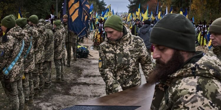 Ukraine erhält Leichen von Soldaten zur Bestattung auf Militärfriedhöfen