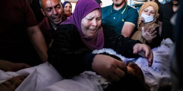 Israelische Soldaten während eines Einsatzes im Westjordanland, bei dem palästinensische Geschwister erschossen wurden