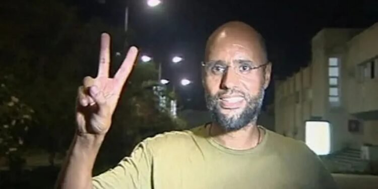 Demonstranten fordern Aufklärung über die Hintergründe zum Tod Seif al-Islam Gaddafi im Februar 2026.