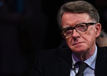 Der diplomatische Schauplatz vom Britischer Botschafter Skandal