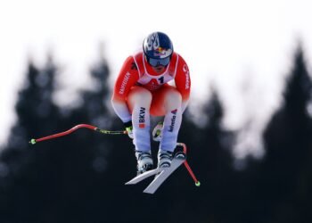 Spektakuläre Fahrt auf der Stelvio-Piste bringt das erste Gold für die Schweiz Olympia in der Königsdisziplin.