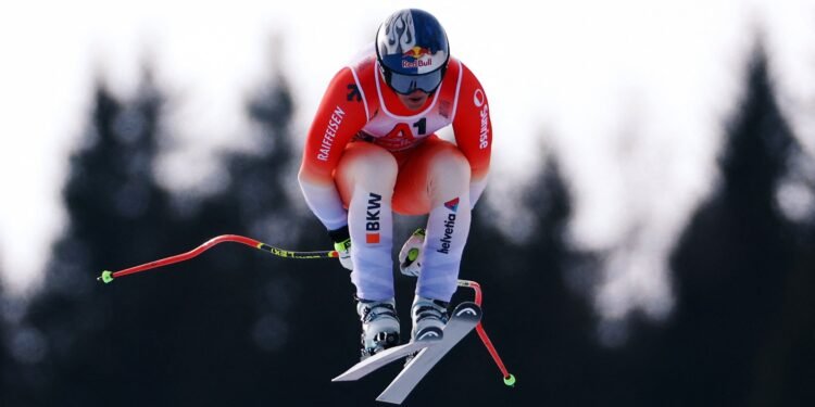 Spektakuläre Fahrt auf der Stelvio-Piste bringt das erste Gold für die Schweiz Olympia in der Königsdisziplin.