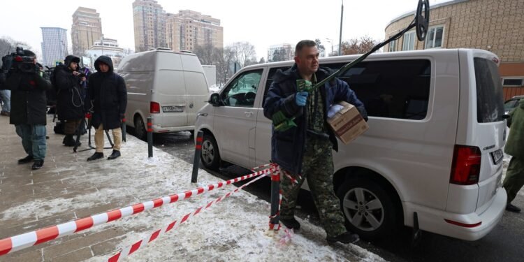 Porträt von Wladimir Alexejew stellvertretender GRU Leiter und Ziel vom Attentat auf Top-General in Russland.