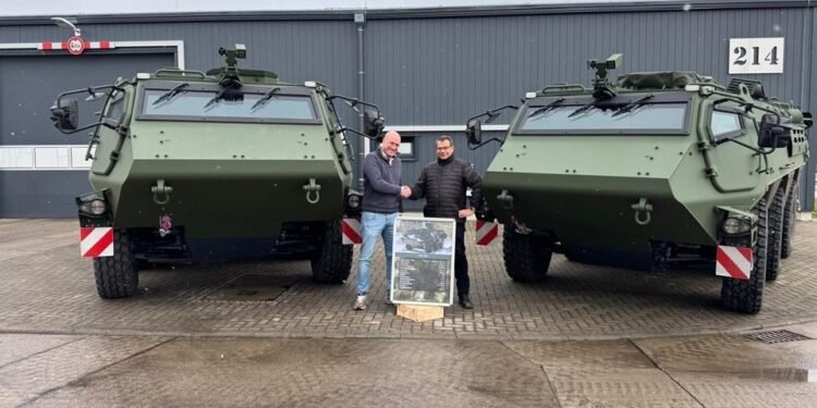 Offizielle Fahrzeugübergabe zur Modernisierung Bundeswehr am Standort Zeithain.