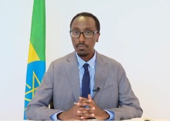 Karte der Grenzregion in der Äthiopien beschuldigt Eritrea der territorialen Verletzung