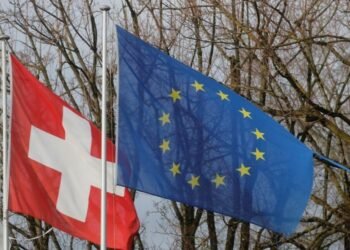 Der Ort der feierlichen Zeremonie für das Schweiz EU Abkommen.