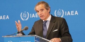 Rafael Grossi gibt ein Statement zum Iran Atomprogramm ab