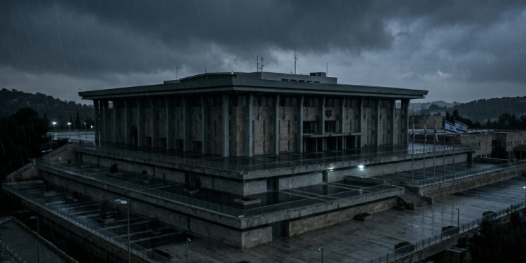 Todesstrafengesetz für Palästinenser in der Knesset Parlamentsdebatte