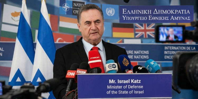 Grenze Libanon zerstörte Häuser im Grenzgebiet