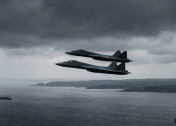 su-57 über Baltikhäfen Russland bedroht baltische Länder