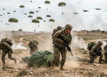 Truppenaufstockung: US-Armee Fallschirmjäger im Nahen Osten