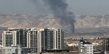 Schauplatz Erbil nach Iranischer Drohnenangriff