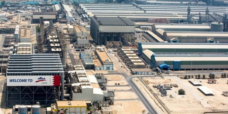 Alba Bahrain Schmelzhütte und Störungen der Lieferkette